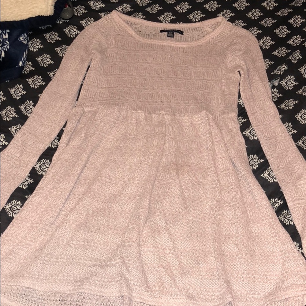 Long Babydoll Style Shirt-Dress